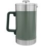 Stanley Classic Stay Hot French Press 48oz in Hammertone Green