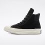 Converse Anodized Metals Chuck 70 Padded Collar High Top in Black/Black