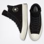Converse Anodized Metals Chuck 70 Padded Collar High Top in Black/Black