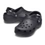 Crocs Women's Classic Platform Clog in Black