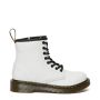 Dr. Martens Junior 1460 Leather Lace Up Boots in White