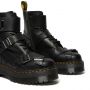 Dr. Martens Jadon Strap Platform Leather Boots in Black