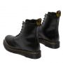 Dr. Martens 1460 Serena Faux Fur Lined Lace Up Boots in Dark Grey