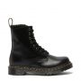 Dr. Martens 1460 Serena Faux Fur Lined Lace Up Boots in Dark Grey