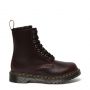 Dr. Martens 1460 Serena Faux Fur Lined Lace Up Boots in Oxblood
