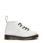Dr. Martens Church Smooth Leather Monkey Boots in White