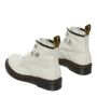 Dr. Martens 101 Hardware Virginia Leather Ankle Boots in Bone