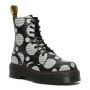 Dr. Martens Jadon Polka Dot Smooth Leather Platform Boots in Black/White