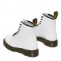Dr. Martens 1460 Bex Patent Leather Lace Up Boots in White