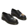 Dr. Martens 1461 Souvenir Embroidered Leather Shoes in Black