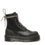 Dr. Martens Moreno Bex Smooth Leather Platform Boots in Black