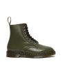 Dr. Martens 1460 Pascal Verso Smooth Leather Lace Up Boots in Green