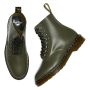 Dr. Martens 1460 Pascal Verso Smooth Leather Lace Up Boots in Green