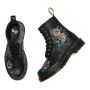 Dr. Martens 1460 Vonda Chain Leather Boots in Black