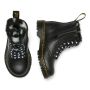 Dr. Martens Toddler 1460 Serena Faux Fur Lined Leather Boots in Black