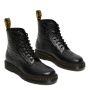 Dr. Martens 1460 Flames Emboss Leather Lace Up Boots in Black