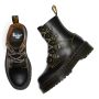 Dr. Martens Collier Bex Double Laced Leather Platform Boots in Black