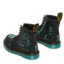 Dr. Martens Toddler 1460 Skelly Print Leather Boots in Black