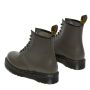 Dr. Martens 1460 Bex Smooth Leather Platform Boots in Khaki Grey
