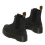Dr. Martens Jadon Nubuck Leather Platform Boots in Black