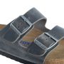 Birkenstock Arizona Soft Footbed Oiled Leather Regular in Iron