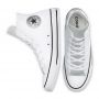 Converse Anodized Metals Chuck Taylor All Star High Top in White/Pure Silver/Black