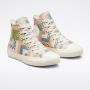 Chuck Taylor All Star Crafted Abstract Stripes High Top in Egret/Pink Clay/Indigo Oxide