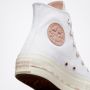 Chuck Taylor All Star Lift Crafted Canvas Platform High Top in White/Egret/Pink Clay