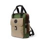 Dr. Martens Large Nylon Backpack in Brown/Bronze/Green