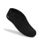 Glerups Shoe with natural rubber sole in Charcoal