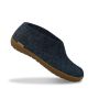 Glerups Shoe with natural rubber sole in Denim