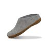 Glerups Slip-on with natural rubber sole in Grey