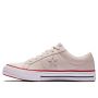 Converse One Star Heritage Low Top in Barely Rose/Gym Red/White