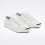 Converse Jack Purcell Leather Low Top in White/White