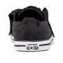 Converse Chuck Taylor All Star Knot Low Top in Black/Black/White