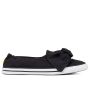 Converse Chuck Taylor All Star Knot Low Top in Black/Black/White