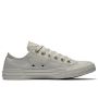 Converse Chuck Taylor All Star Mono Glam Low Top in Pale Grey/Pale Grey/Gold