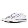 Converse Chuck Taylor All Star Big Eyelets Low Top in White/Fresh Yellow/Black
