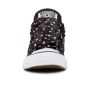 Converse Chuck Taylor All Star Big Eyelets Low Top in Black/Illusion Green/White