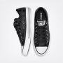 Chuck Taylor All Star Glam Dunk Low Top in Black/White/Black