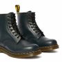 Dr. Martens 1460 Smooth Leather Lace Up Boots in Navy Smooth Leather