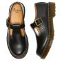 Dr. Martens Polley Smooth Leather Mary Janes in Black Smooth