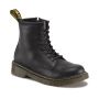 Dr. Martens Junior 1460 Softy T Leather Lace Up Boots in Black Softy T