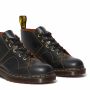 Dr. Martens Church Smooth Leather Monkey Boots in Black Vintage Smooth