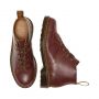 Dr. Martens Church Smooth Leather Monkey Boots in Oxblood Vintage Smooth