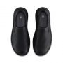 Dr. Martens Boyle Men's Grizzly Leather Slip On Shoes in Black Grizzly