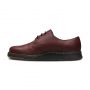 Dr. Martens 1461 Cavendish Leather Dm's Lite Shoes in Cherry Red Temperley