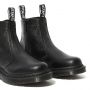 Dr. Martens 2976 Women's Leather Zipper Chelsea Boots in Black Aunt Sally
