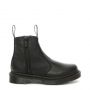 Dr. Martens 2976 Women's Leather Zipper Chelsea Boots in Black Aunt Sally