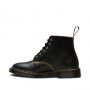 Dr. Martens 101 Vintage Smooth Leather Ankle Boots in Black Vintage Smooth